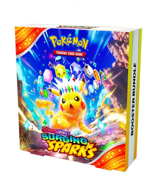 POKEMON TCG SCARLET AND VIOLET 08 SURGING SPARKS BOOSTER BUNDLE