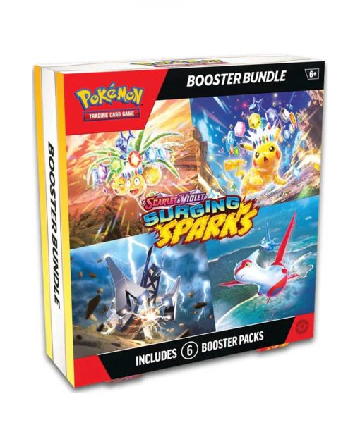 POKEMON TCG SCARLET AND VIOLET 08 SURGING SPARKS BOOSTER BUNDLE - Image 2