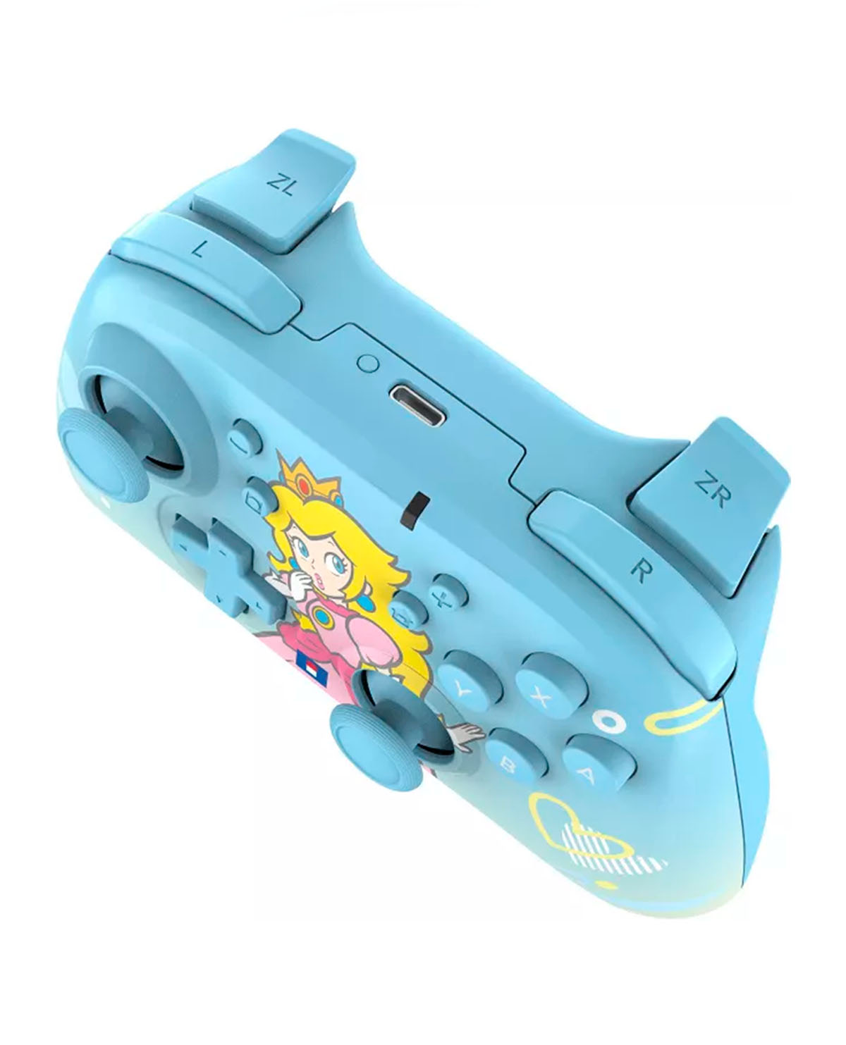 CONTROL NINTENDO SWITCH INALAMBRICO PRINCESS PEACH BLUE - Image 3