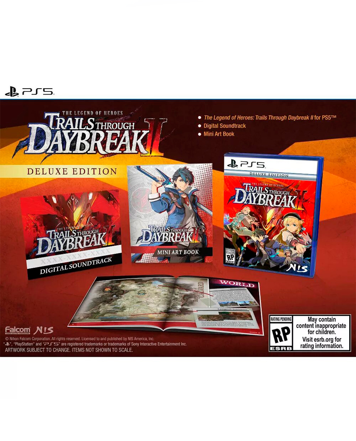 THE LEGEND OF HEROES TRAILS TROUGH DAYBREAK II DELUXE EDITION - Image 2