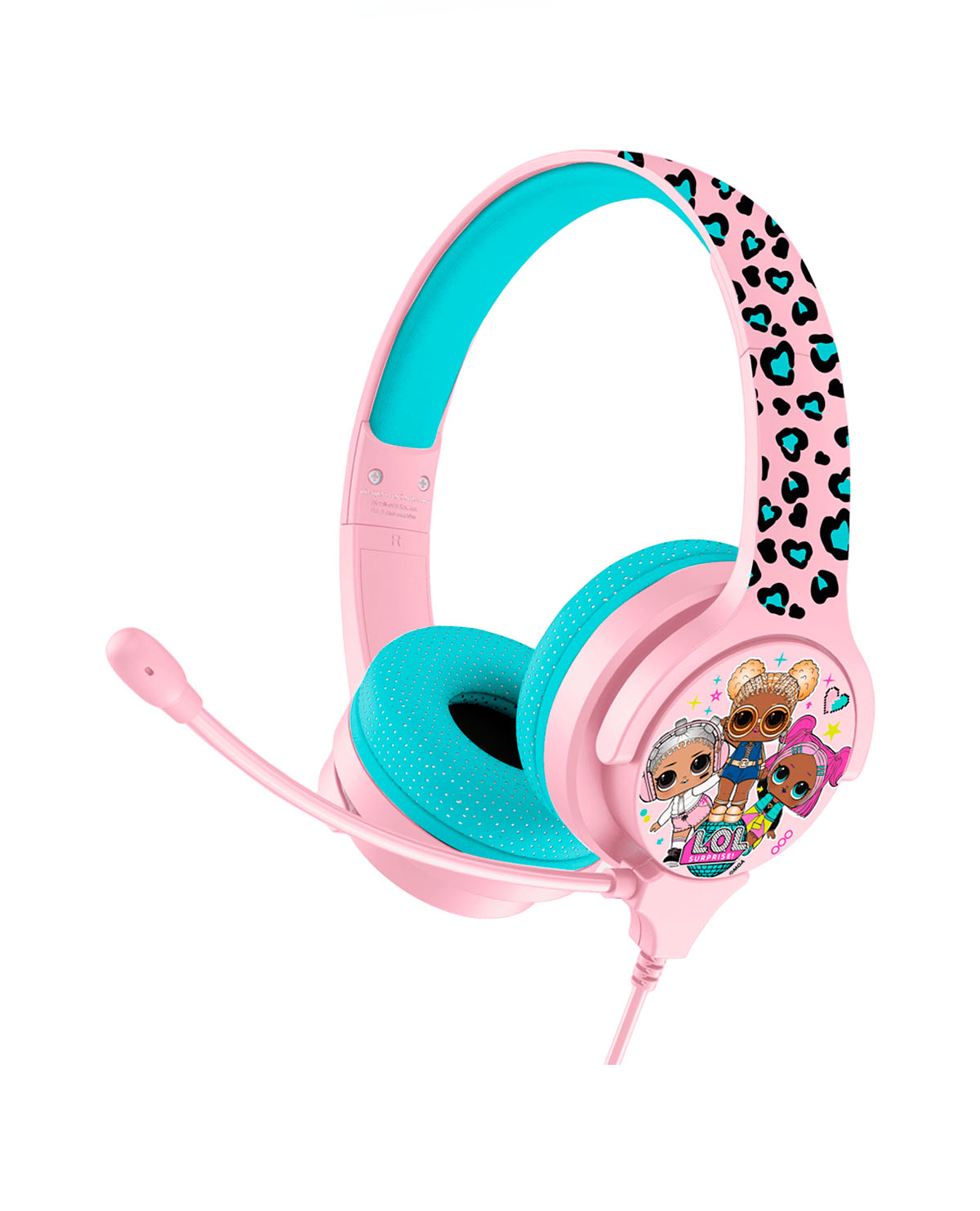 AUDIFONOS LOL SURPRISE LETS DANCE PINK KIDS INTERACTIVE