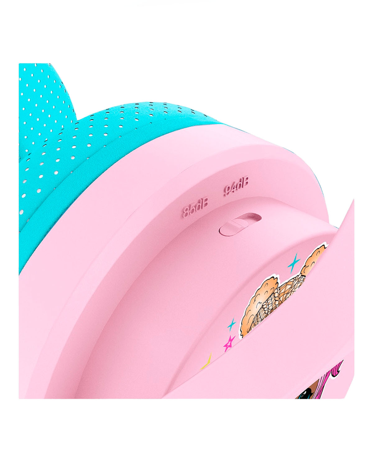 AUDIFONOS LOL SURPRISE LETS DANCE PINK KIDS INTERACTIVE - Image 3