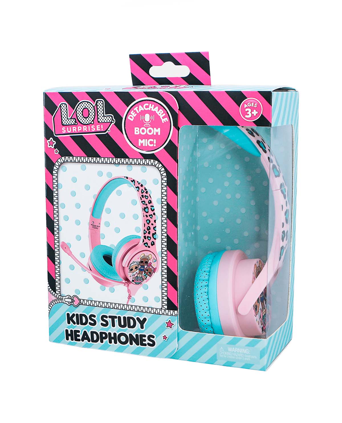 AUDIFONOS LOL SURPRISE LETS DANCE PINK KIDS INTERACTIVE - Image 4