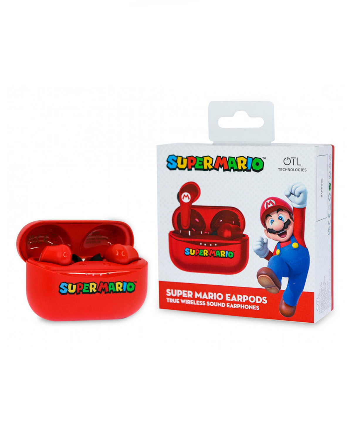 AUDIFONOS SUPER MARIO RED WS EARPODS - Image 4