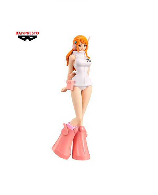 FIGURA DE ACCION BANPRESTO DXF THE GRANDLINE SERIES EGG HEAD NAMI