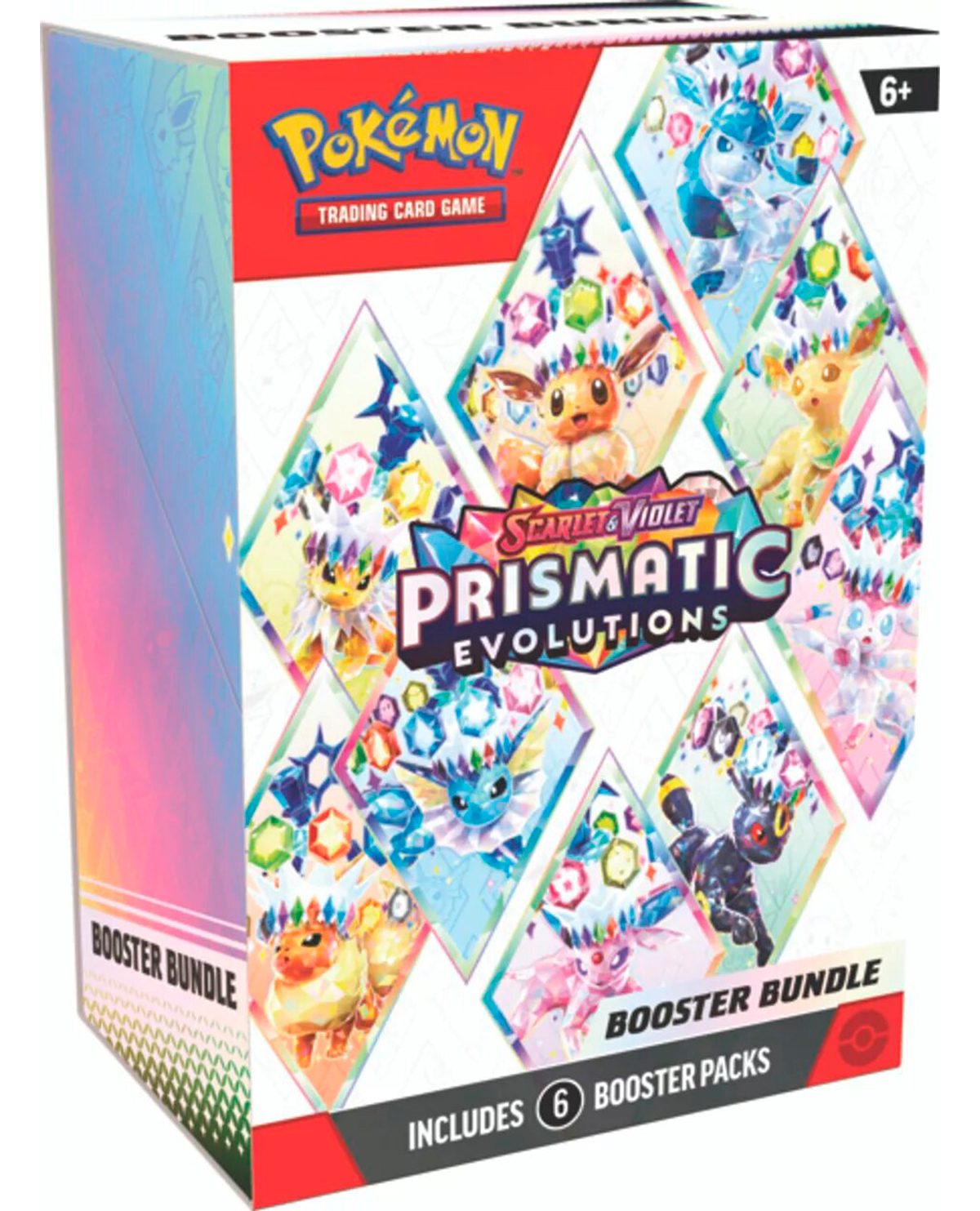 POKEMON TCG SCARLET AND VIOLET 8.5 PRISMATIC EVOLUTIONS BOOSTER BUNDLE INGLES