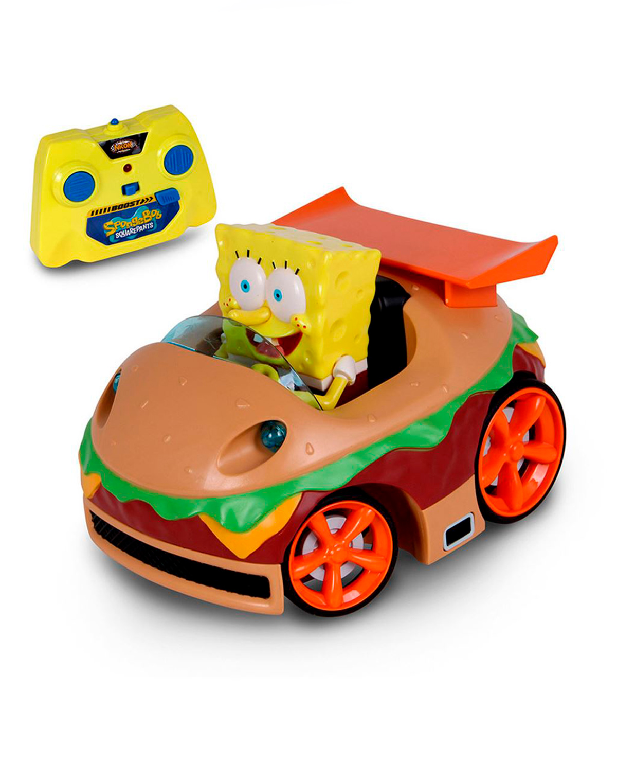 VEHICULO RADIO CONTROL BOB ESPONJA KRABBYPATTY 2.4 GHZ