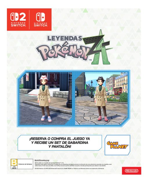 LEYENDAS POKEMON Z-A NSW2 - Image 2
