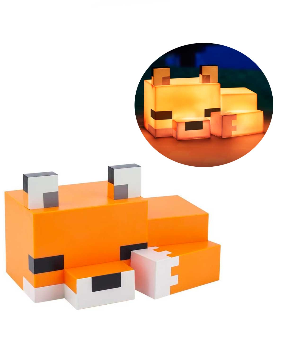 LAMPARA MINECRAFT ZORRO