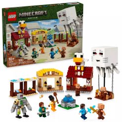 SET DE LEGO MINECRAFT EL ATAQUE A LA ALDEA DEL GLOBO GHAST