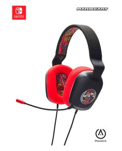 HEADSET ALAMBRICO ESTEREO NINTENDO SWITCH POWER A MARIO KART RIVALS