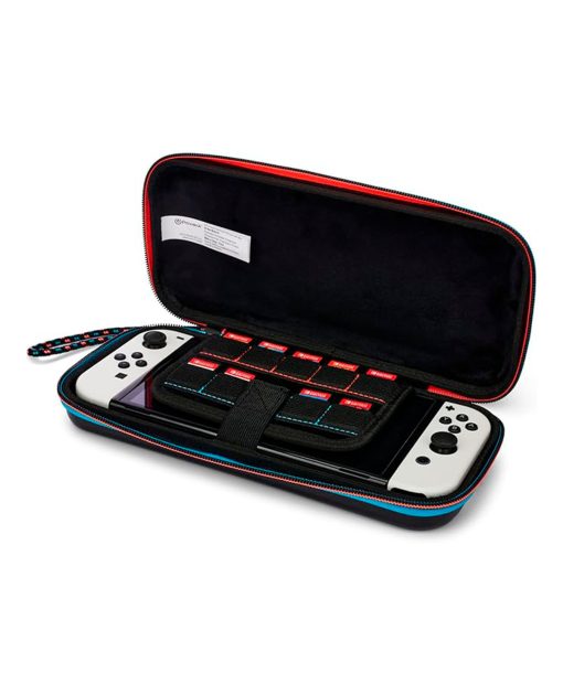 ESTUCHE VIAJE NINTENDO SWITCH POWER A RED BLUE - Image 3