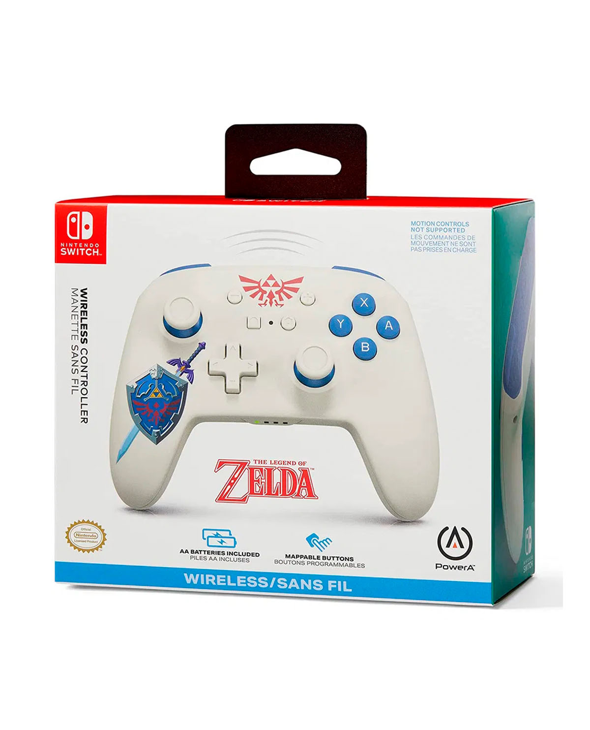 CONTROL NINTENDO SWITCH INALAMBRICO POWER A CORE SWORN PROTECTOR - Image 3