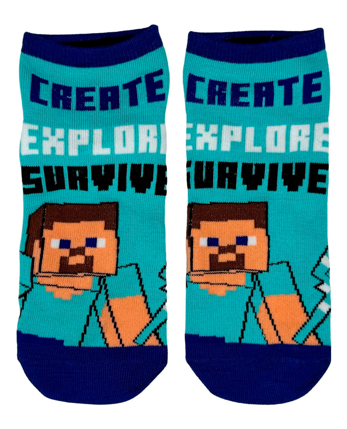 CALCETINES MINECRAFT LOGO 6 PARES - Image 2