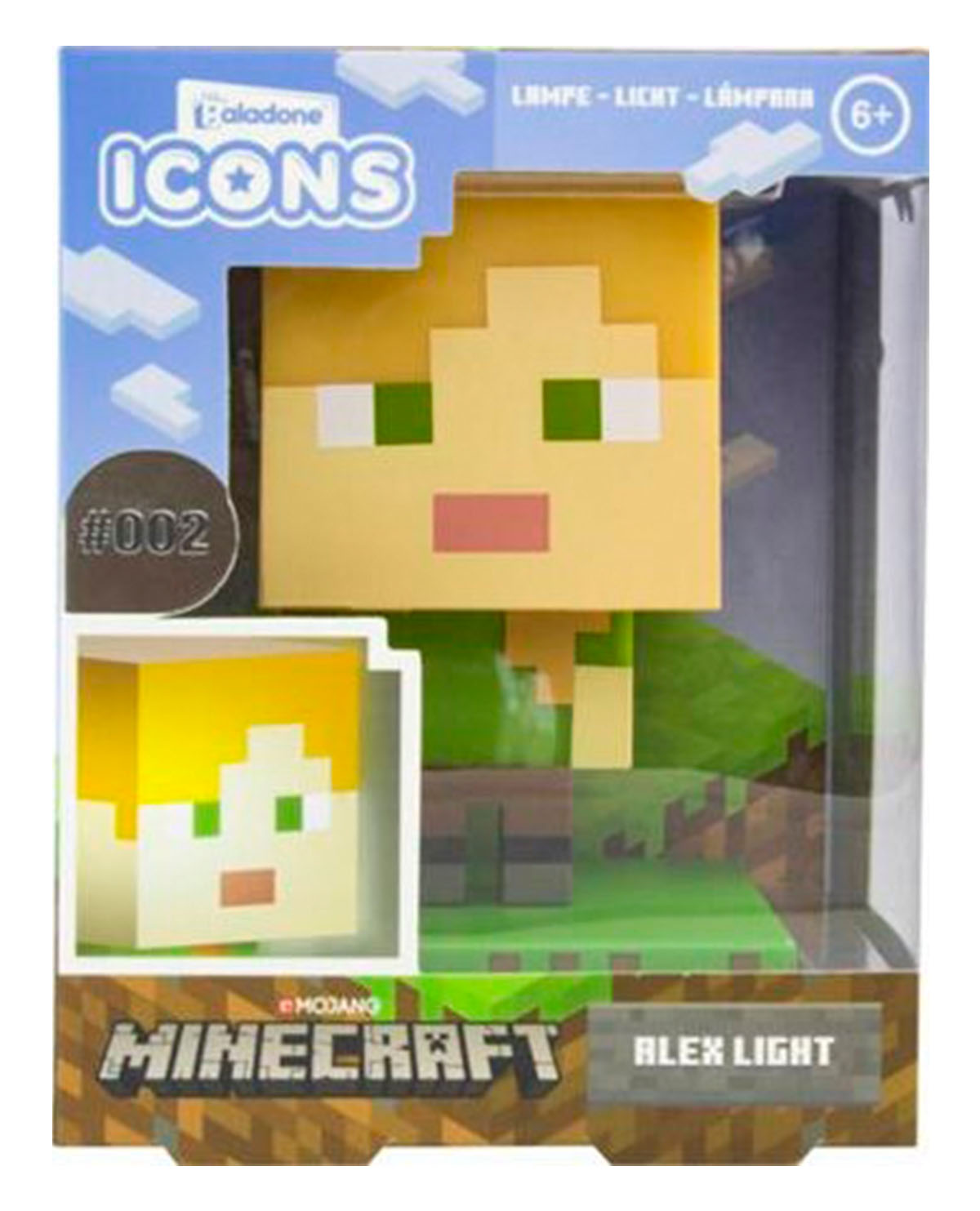 LAMPARA MINECRAFT ALEX ICON V3 - Image 3