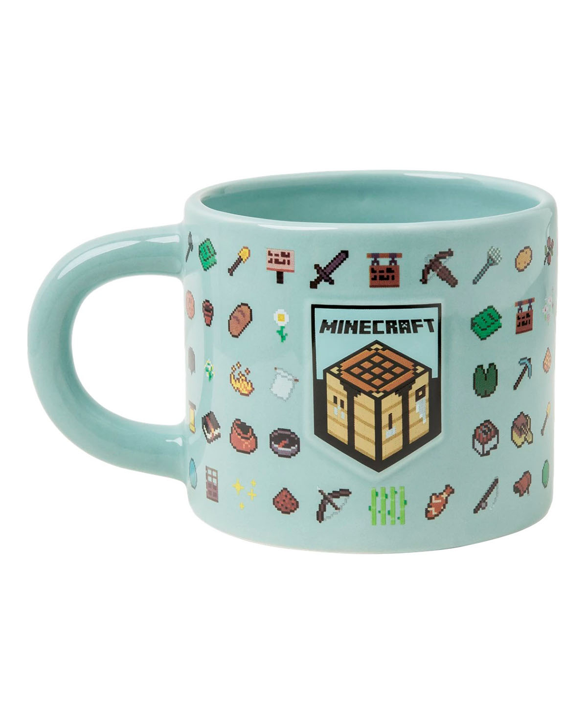 TAZA DE CERAMICA MINECRAFT CON RELIEVE