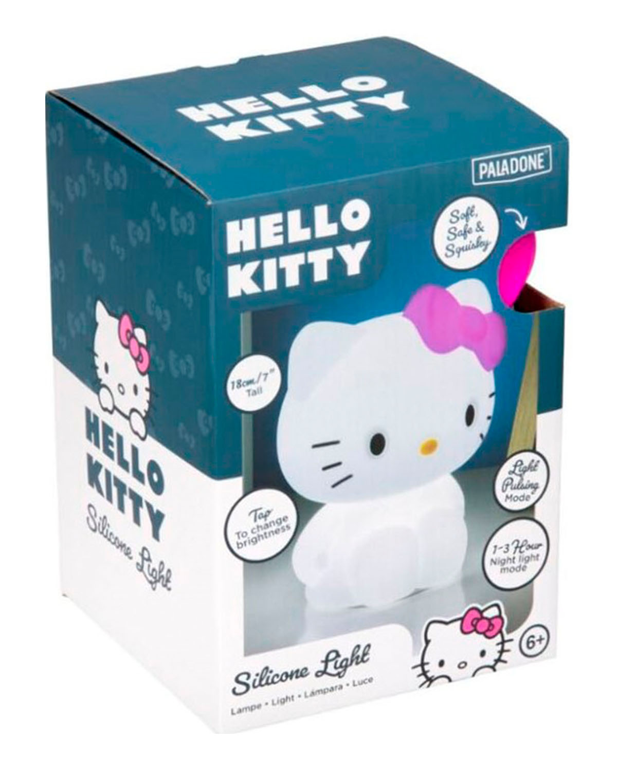 LAMPARA HELLO KITTY SILICON CON PILA RECARGABLE - Image 2