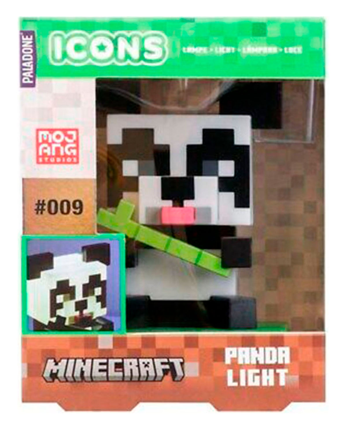 LAMPARA MINECRAFT PANDA ICON V2 - Image 2