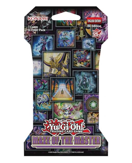 YU GI OH TRADING CARD GAME MAZE OF THE MASTER BLISTER