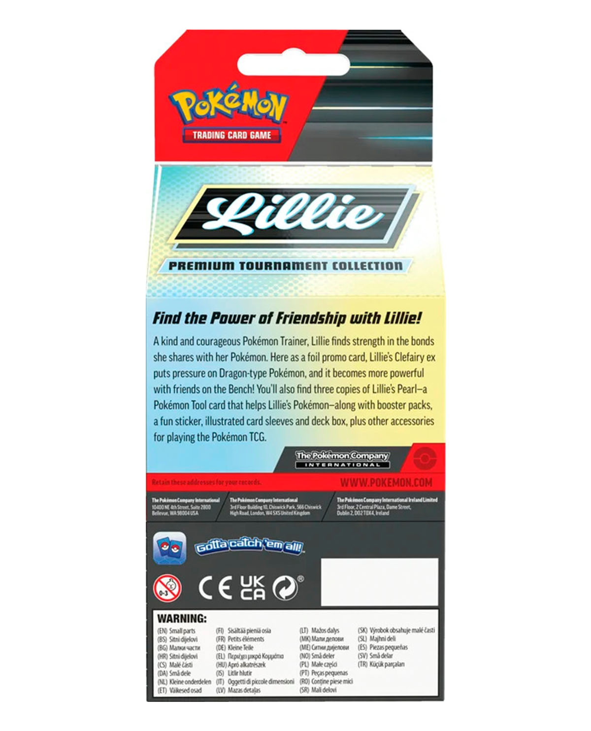 POKEMON TRADING CARD GAME LILLIE PREMIUM TOURNAMENT COLLECTION - Image 2