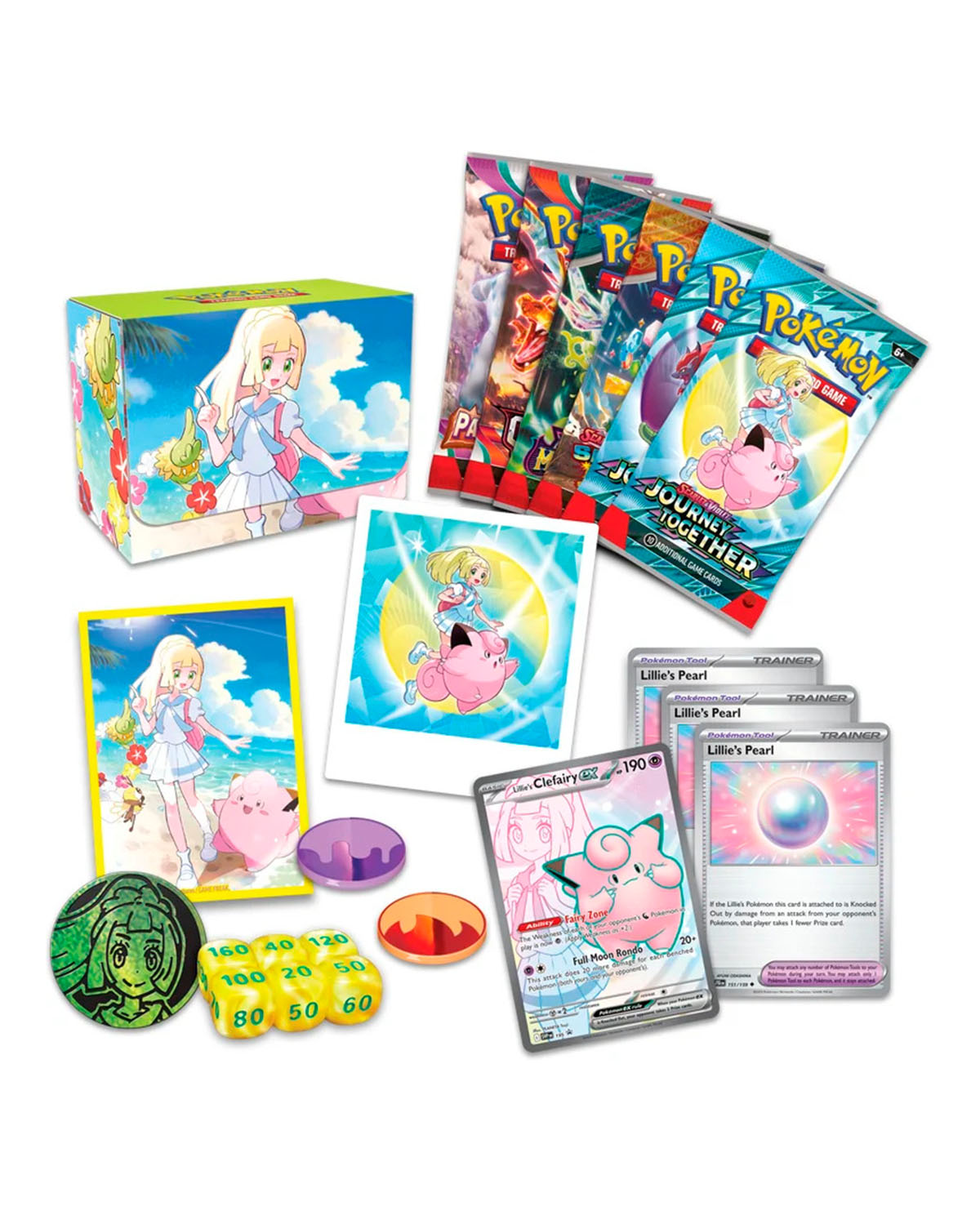POKEMON TRADING CARD GAME LILLIE PREMIUM TOURNAMENT COLLECTION - Image 4