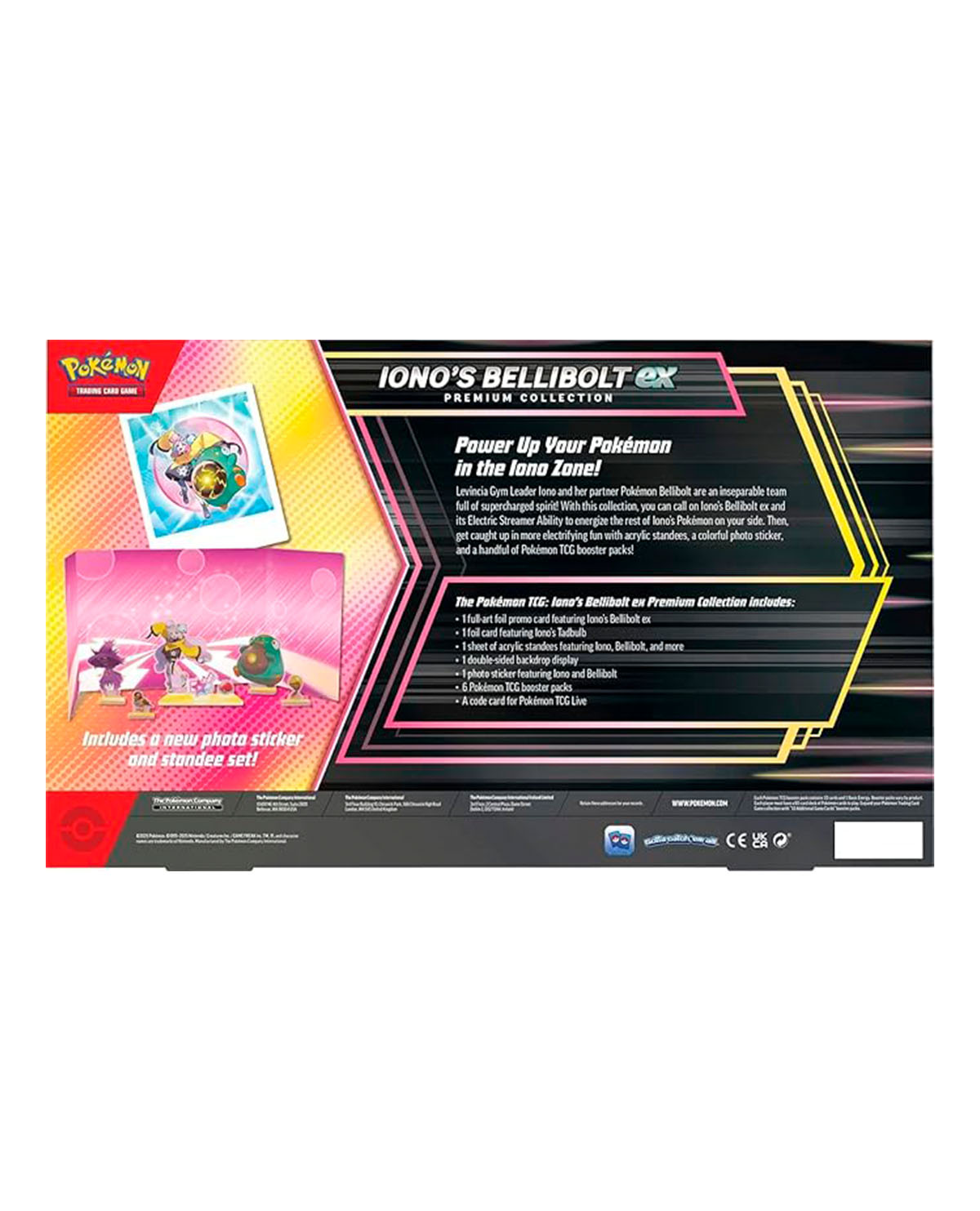 POKEMON TRADING CARD GAME SV09 IONOS BELLIBOLT EX PREMIUM COLLECTION - Image 2