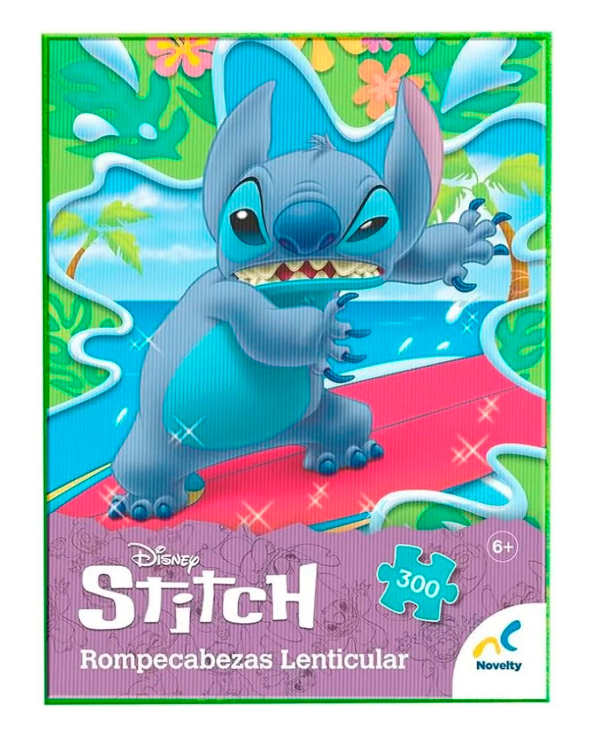 ROMPECABEZAS LENTICULAR STITCH 300 PIEZAS