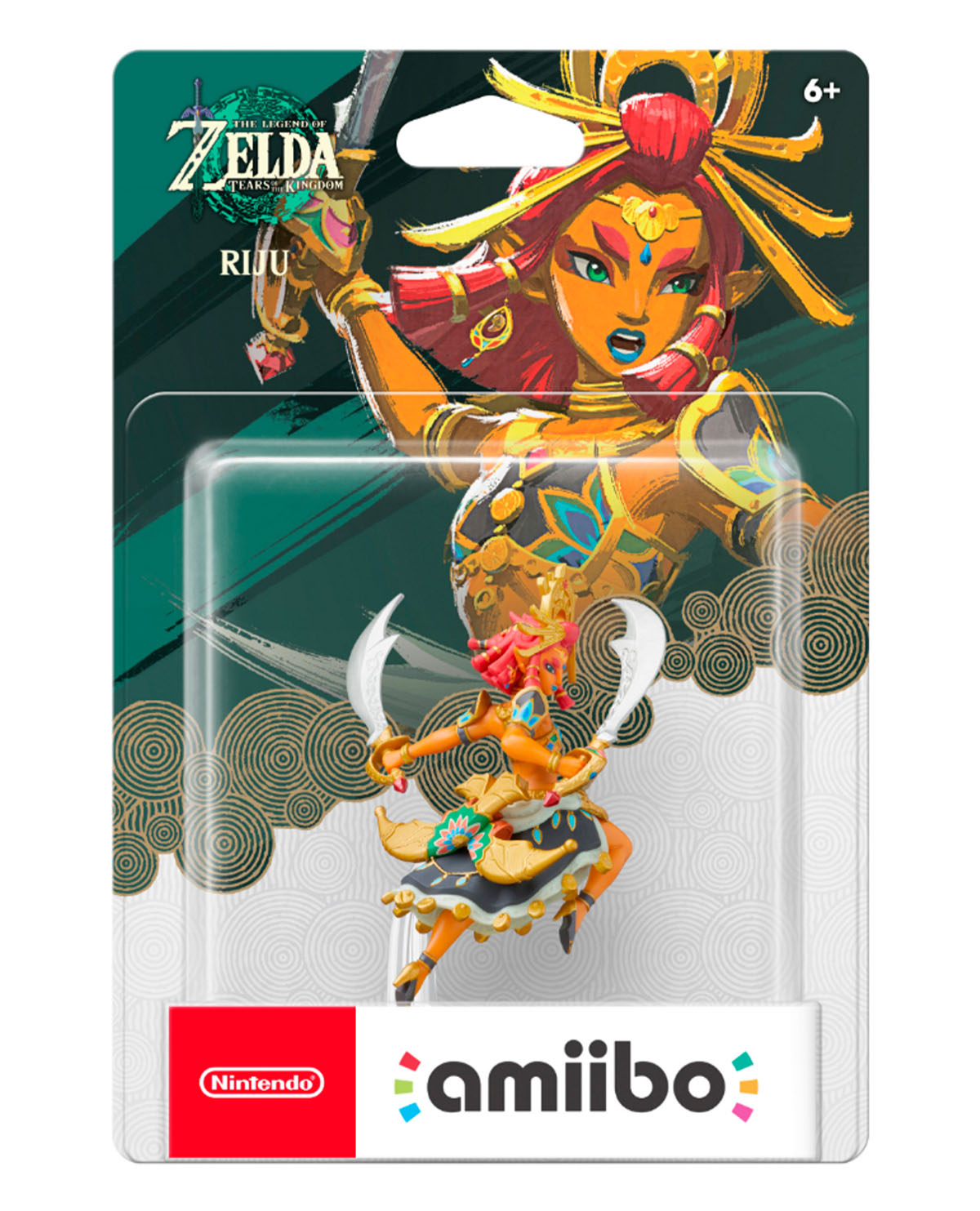 AMIIBO THE LEGEND OF ZELDA TEARS OF THE KINGDOM RIJU - Image 2