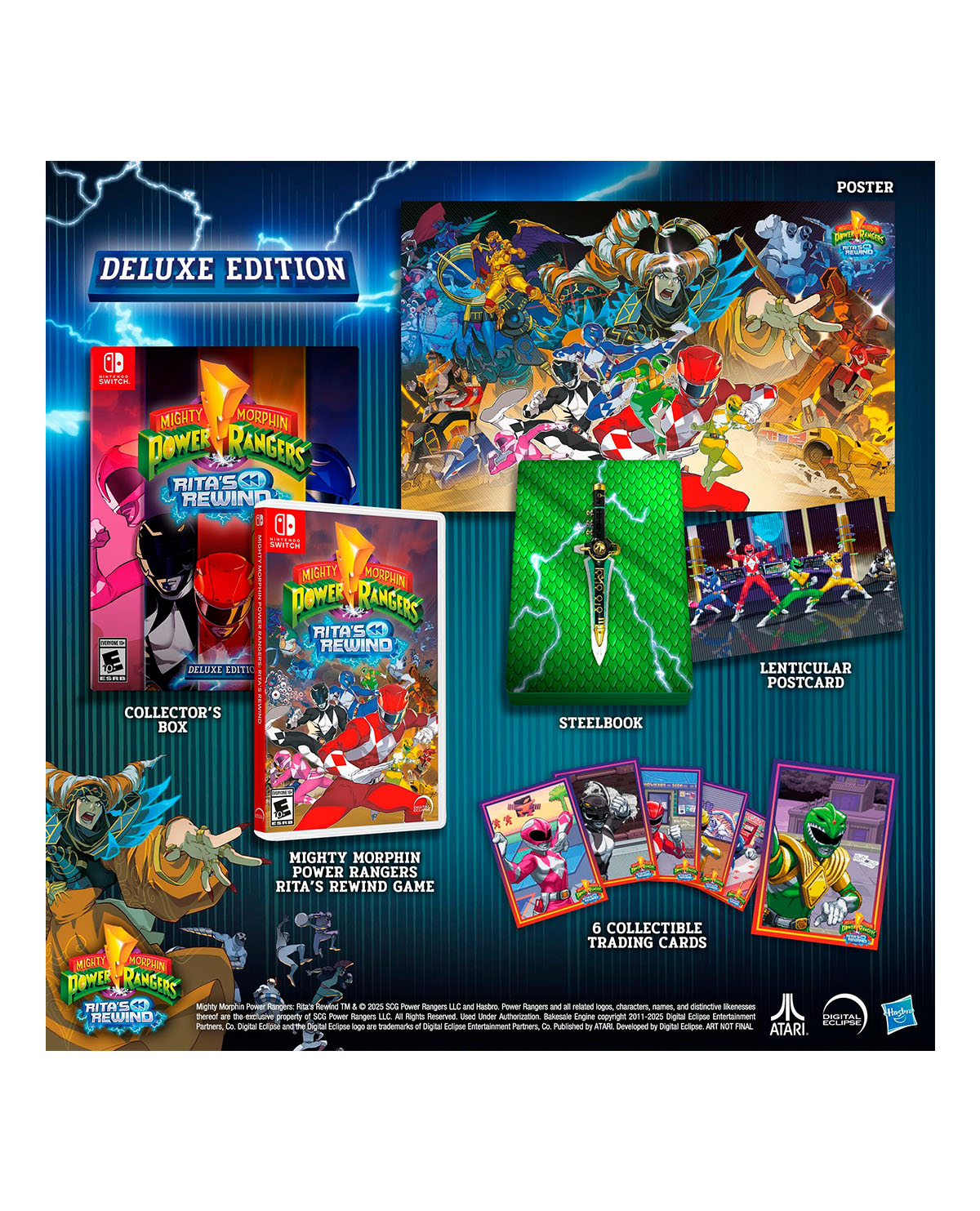 MIGHTY MORPHIN POWER RANGERS RITAS REWIND DELUXE EDITION - Image 2