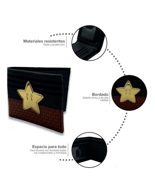 CARTERA SUPER MARIO BROS ESTRELLA BIFOLD - Image 3
