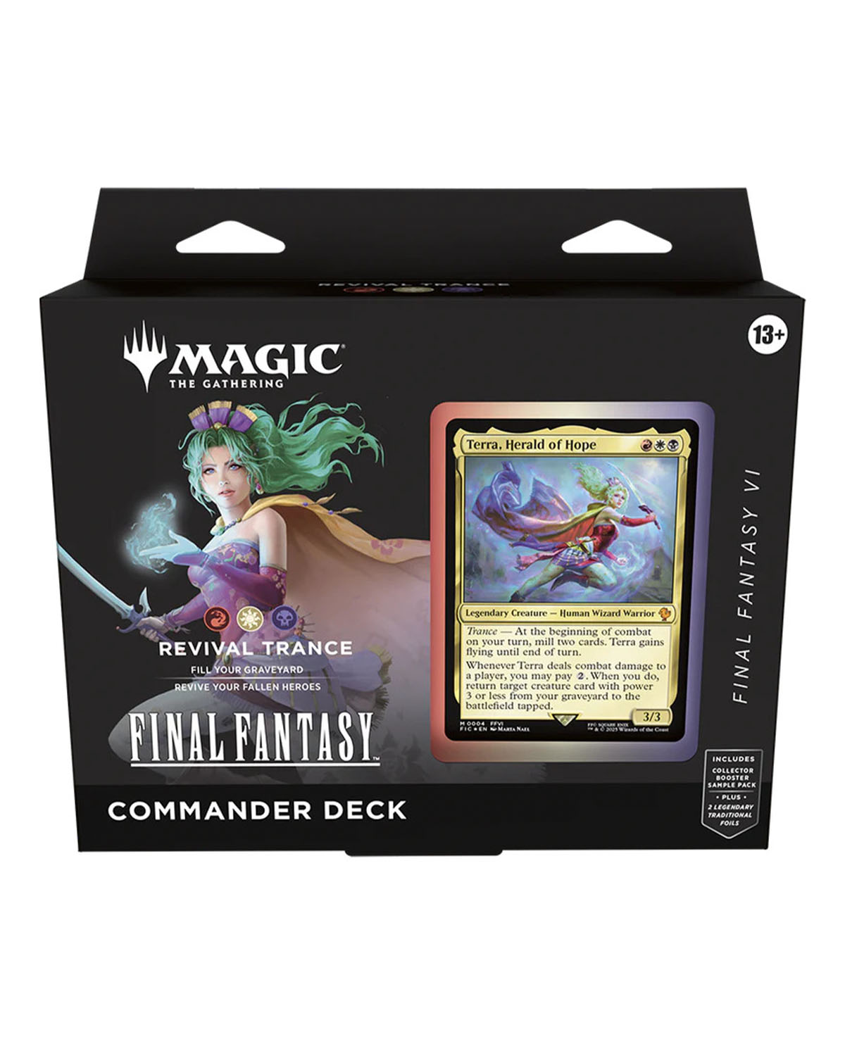 MAGIC THE GATHERING FINAL FANTASY COMMANDER DECK REVIVAL TRANCE