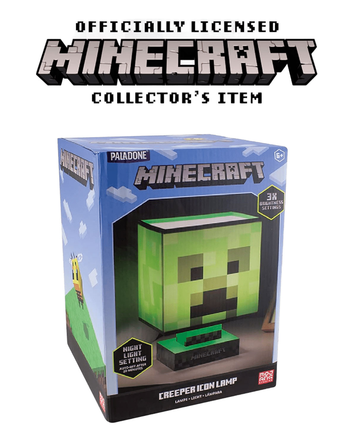 LAMPARA MINECRAFT CREEPER ICON - Image 2