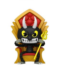 FIGURA POP CUPHEAD DIABLO EN TRONO