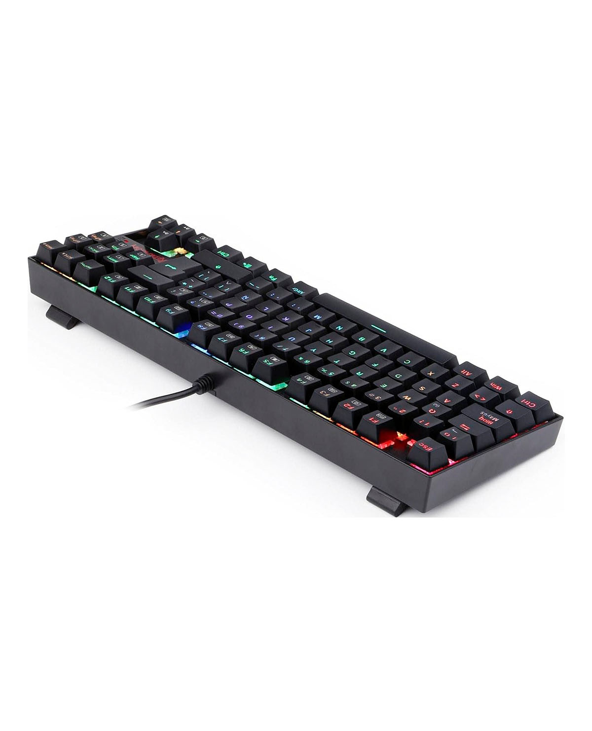 TECLADO REDRAGON KUMARA MECANICO K552 SWITCH AZUL RGB NEGRO - Image 3