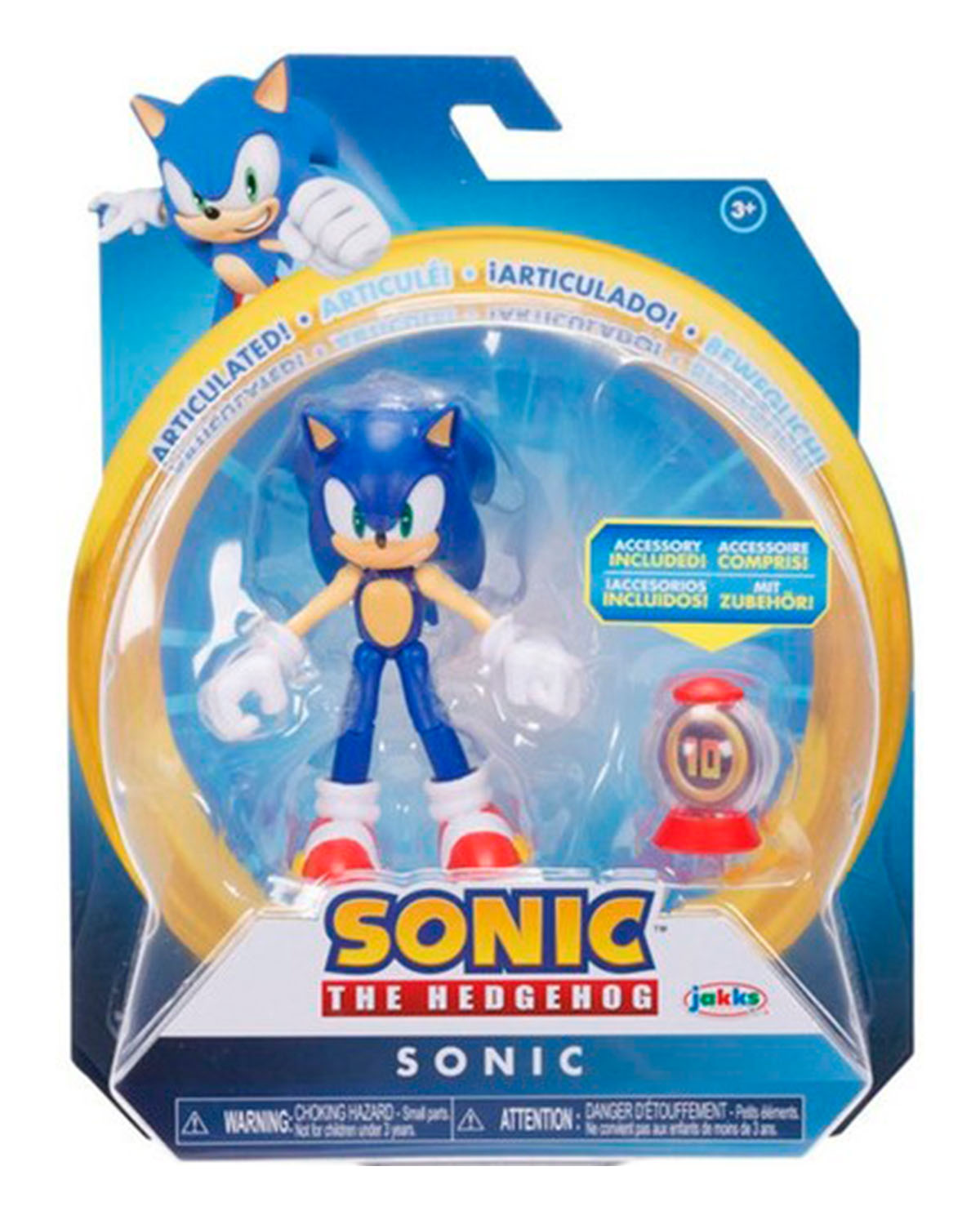 FIGURA DE ACCION JAKKS SONIC THE HEDGEHOG WAVE 14 SONIC - Image 2