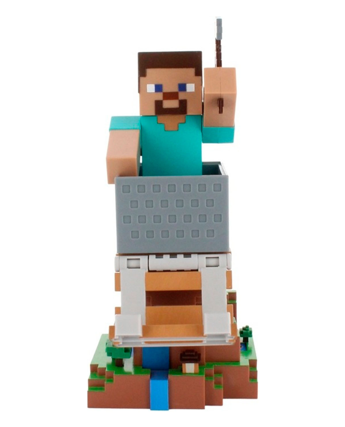 SOPORTE CABLE GUYS MINECRAFT STEVE REST