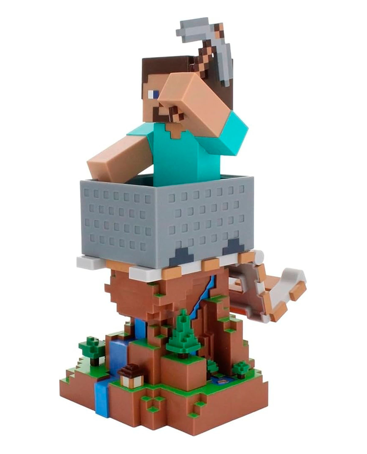 SOPORTE CABLE GUYS MINECRAFT STEVE REST - Image 2