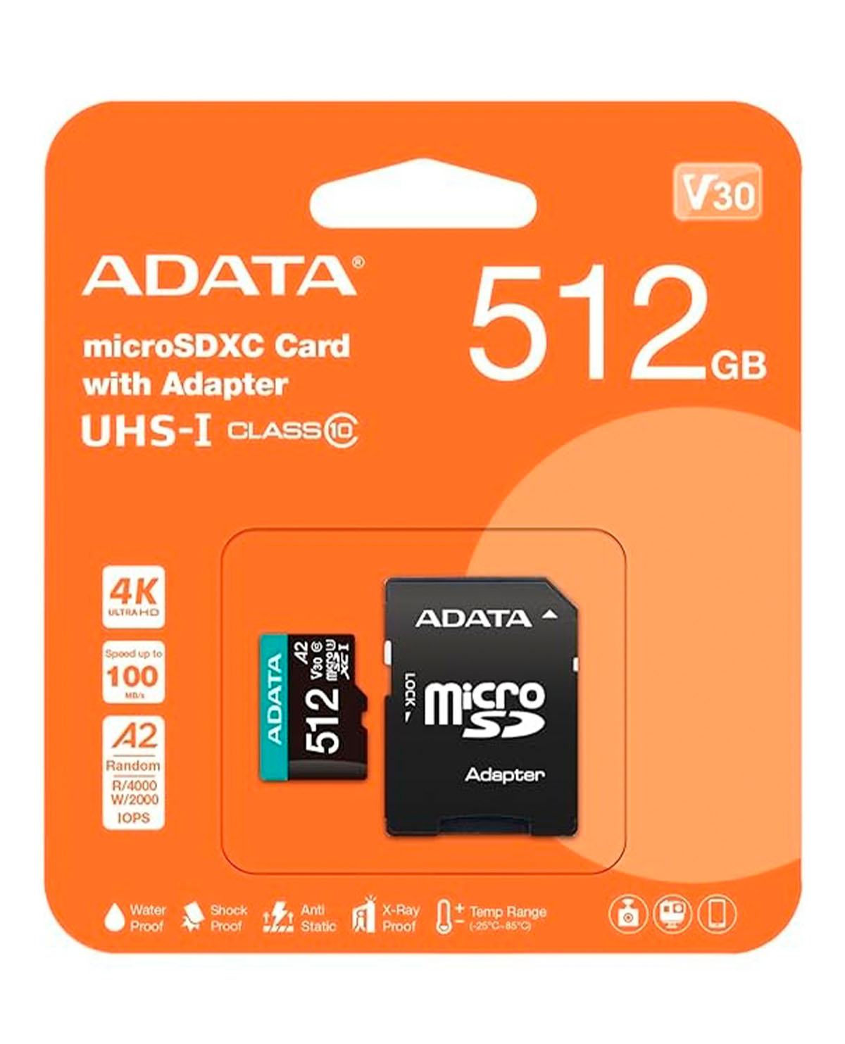 MEMORIA ADATA PREMIER 512 GB SD CLASS 10