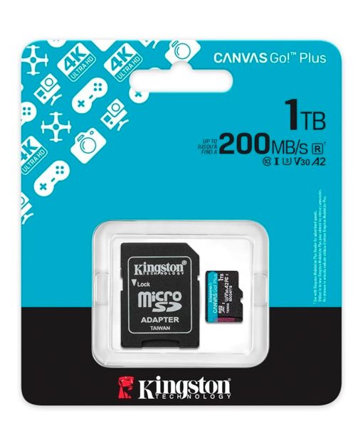 MEMORIA KINGSTON SD 1 TB CANVAS GO PLUS