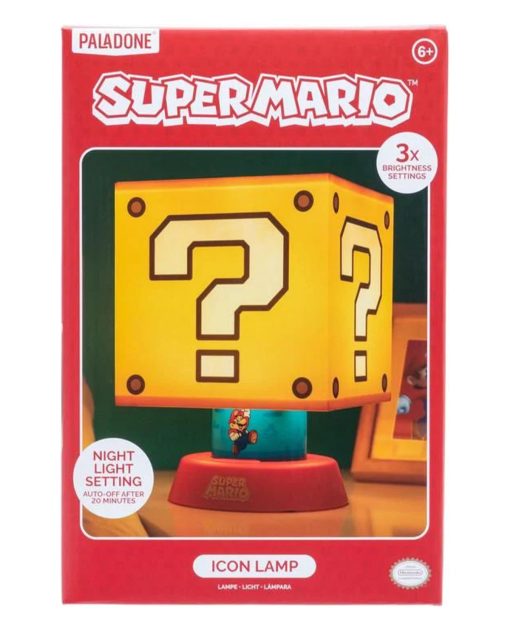 LAMPARA SUPER MARIO BROS QUESTION MARK - Image 2