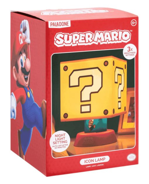 LAMPARA SUPER MARIO BROS QUESTION MARK - Image 3