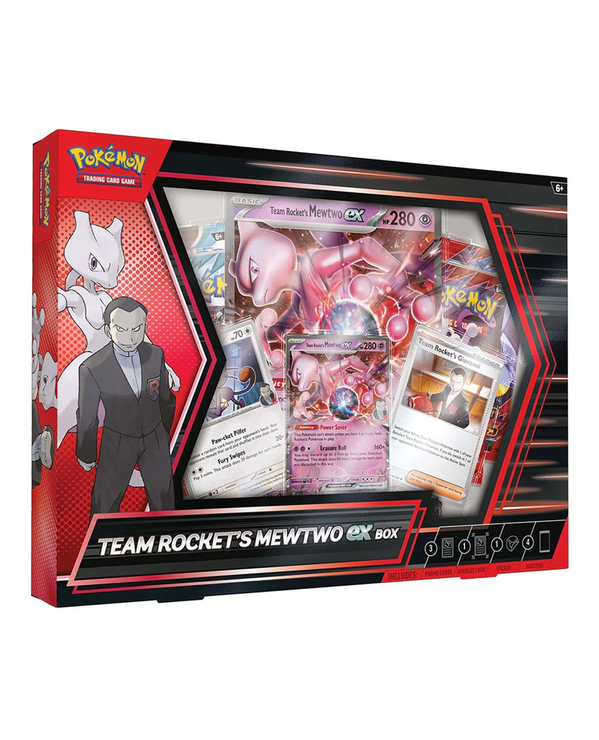 POKEMON TCG TEAM ROCKETS MEWTWO EX BOX - Image 3