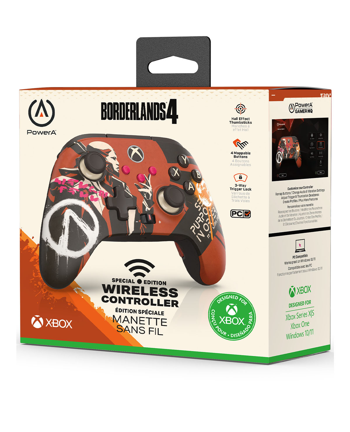 CONTROL INALAMBRICO POWER A SERIES X Y S BORDERLANDS SE - Image 4