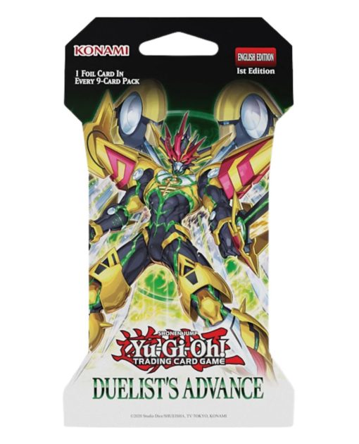 YU GI OH! TRADING CARD GAME DUELIST ADVANCE SLEVEVED BOOSTER