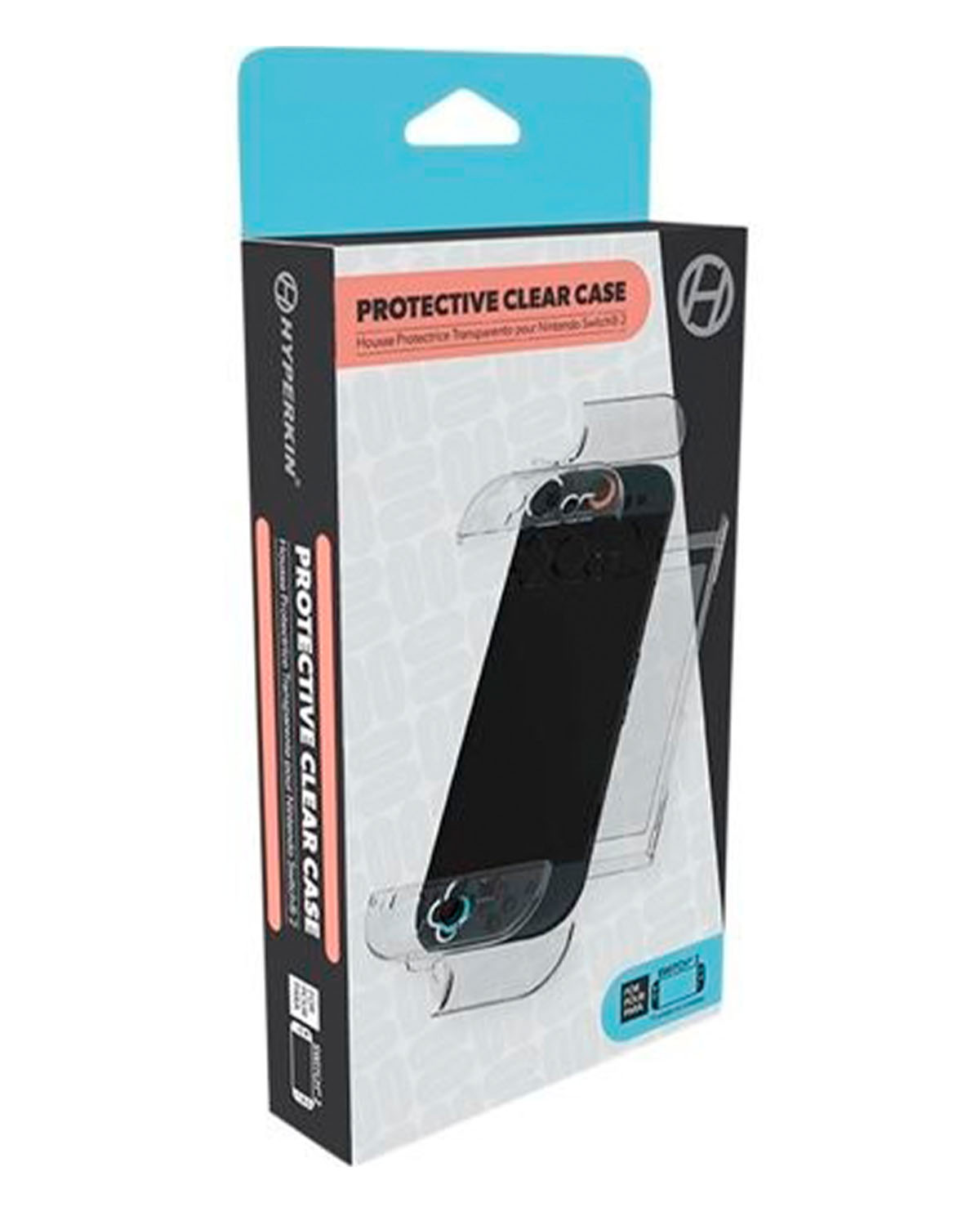 ESTUCHE PROTECTOR TRANSPARENTE HYPERKIN PARA SWICTH 2