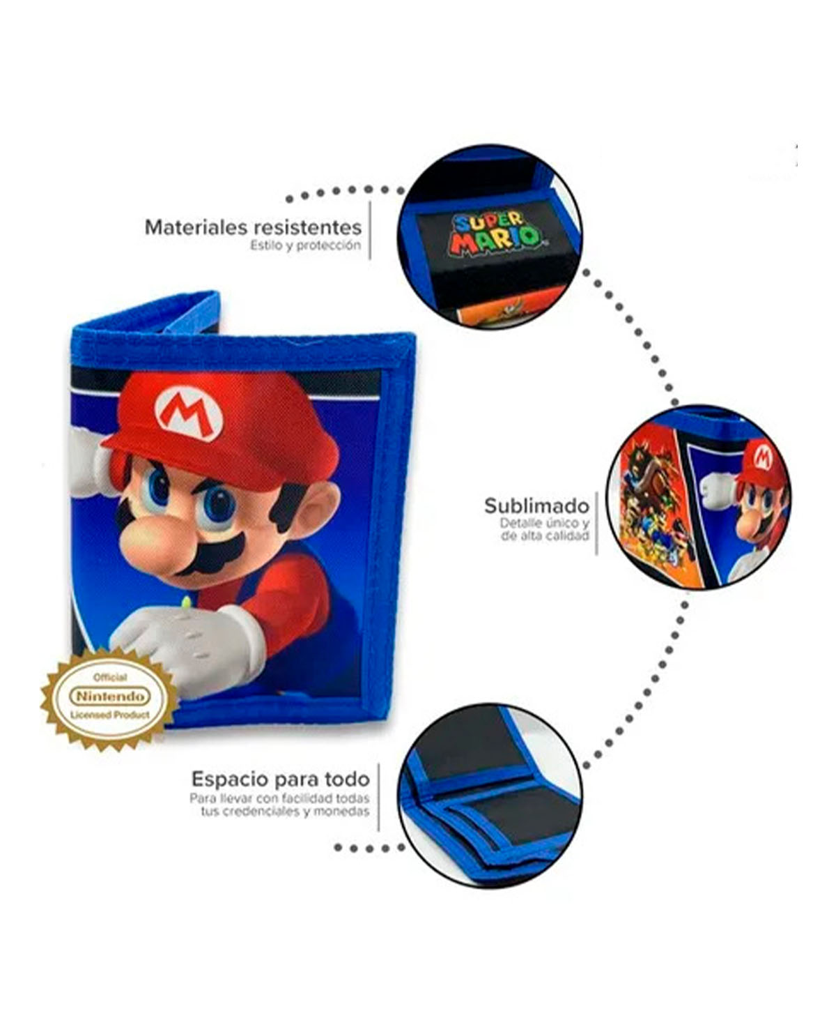 CARTERA SUPER MARIO BROS TRIFOLD - Image 3