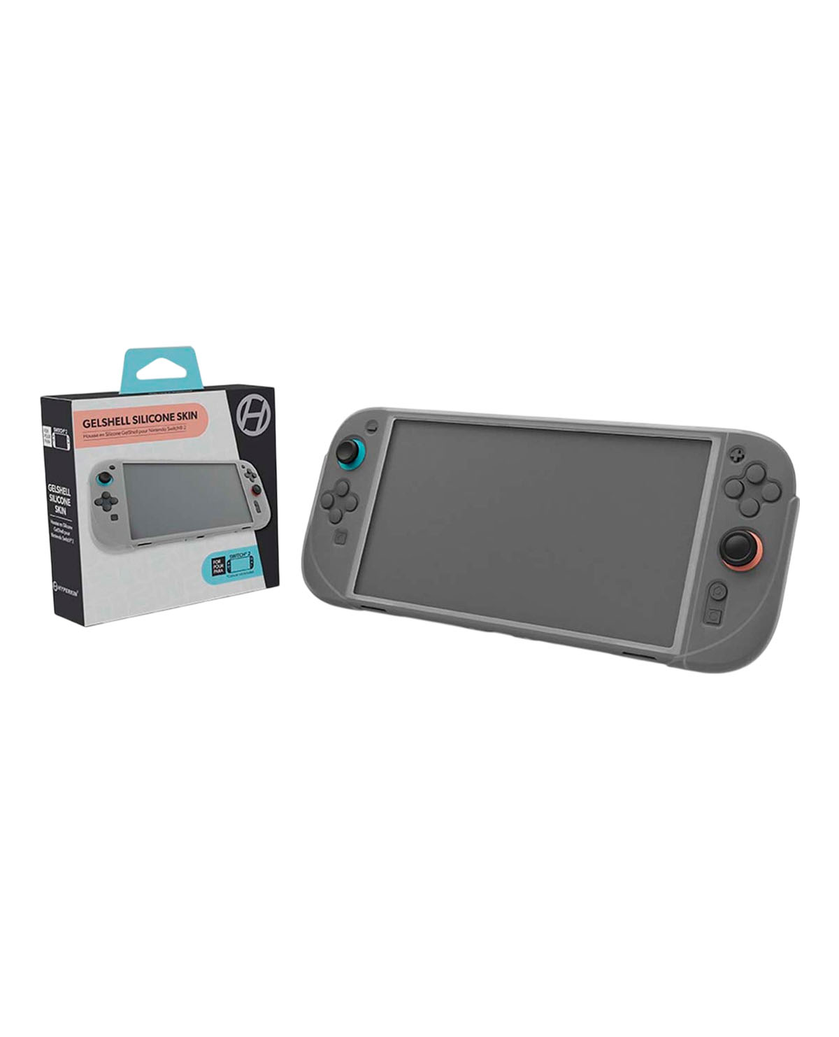 FUNDA PROTECTORA DE SILICON GRIS HYPERKIN PARA SWITCH 2 - Image 3