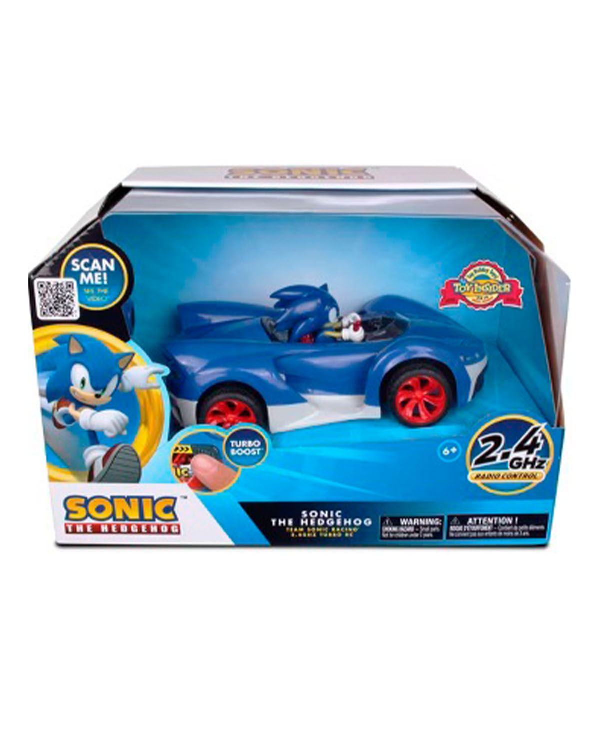 VEHICULO RADIO CONTROL SONIC THE HEDGEHOG TURBO BOOST 2.4 GHZ - Image 2
