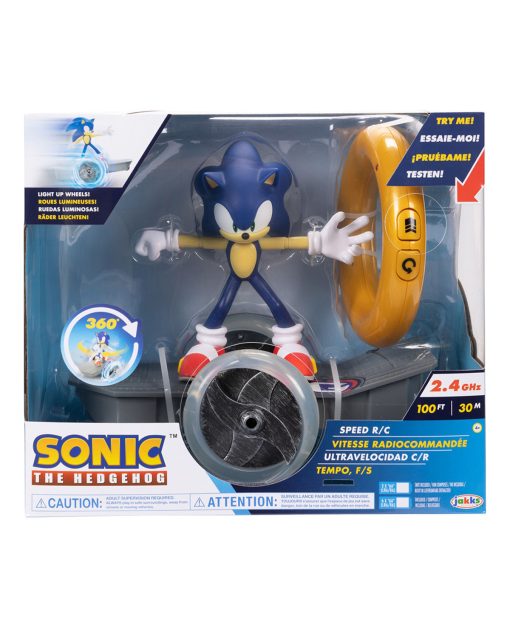 FIGURA RADIO CONTROL JAKKS SONIC THE HEDGEHOG SONIC SPEED - Image 2