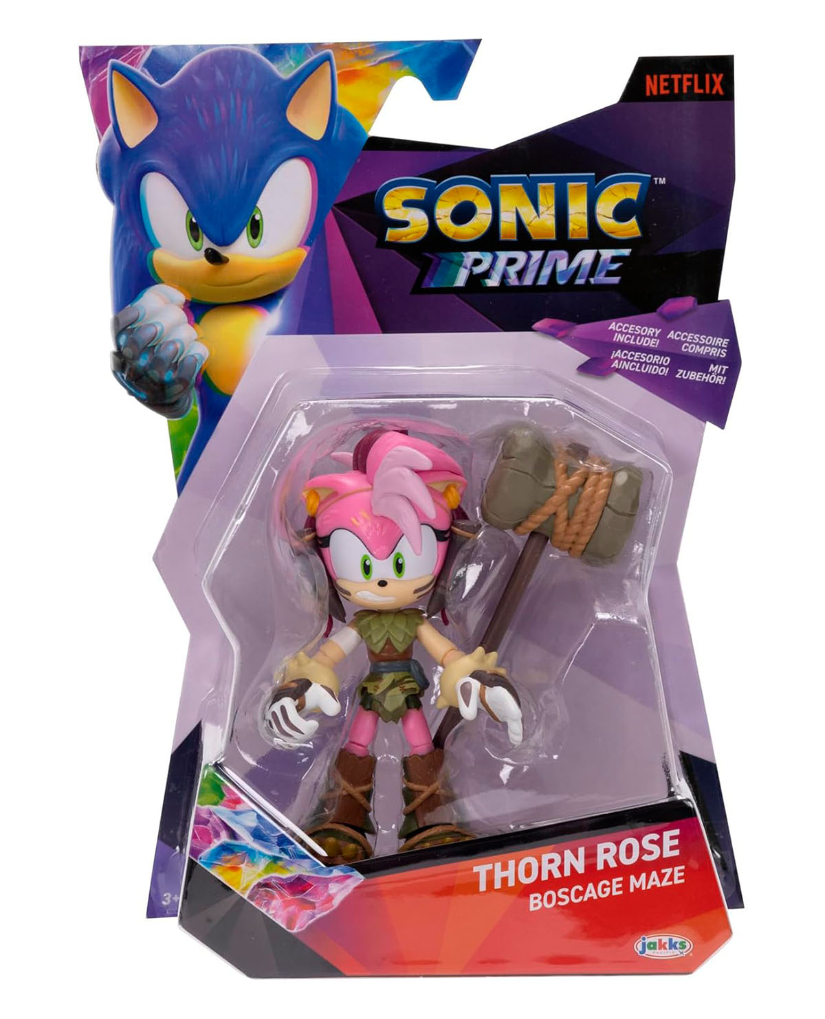 FIGURA DE ACCION JAKKS SONIC THE HEDGEHOG THORN ROSE - Image 4